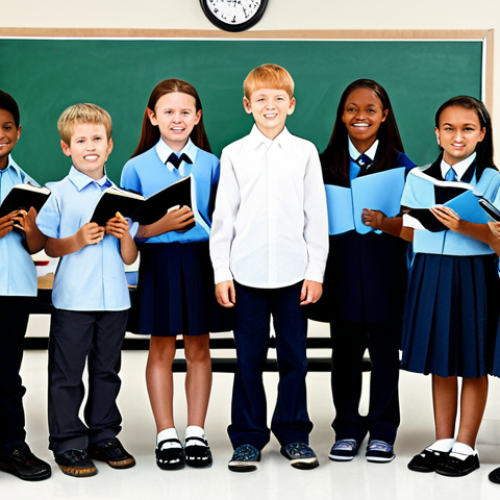 Rethinking Assessment**

"A diverse group of elementary school students engaged in a project-based learning activity, fully clothed, appropriate attire, focusing on individual progress, safe for work, classroom setting with learning portfolios displayed, natural proportions, perfect anatomy, professional, modest, family-friendly."

**