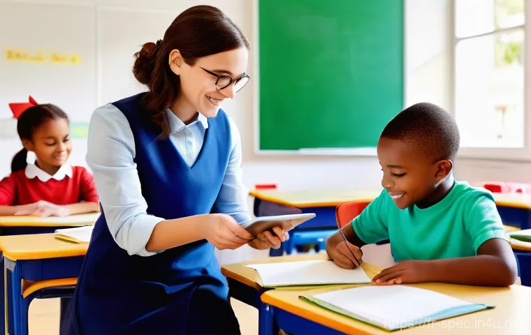 특수교육 상담 - **Prompt 1: Inclusive French Classroom Scene**
    A bright, modern French elementary school classro...